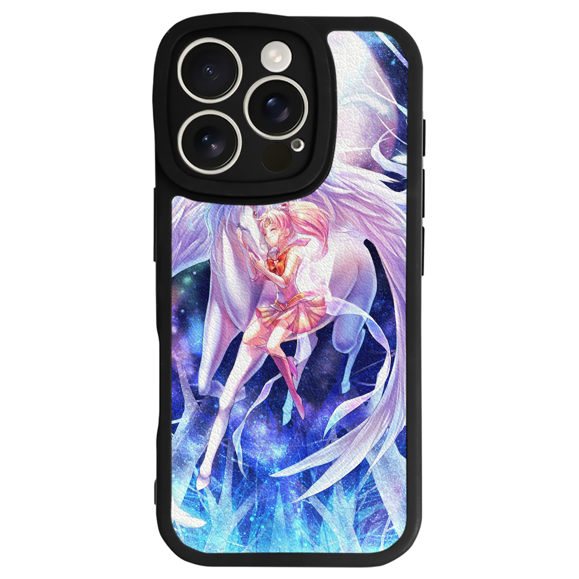 （画像用） 美少女戦士セーラームーン Sailor Moon 【iPhone 16シリーズ対応】シリコンスマホケース（レザー調） 材質：シリコン